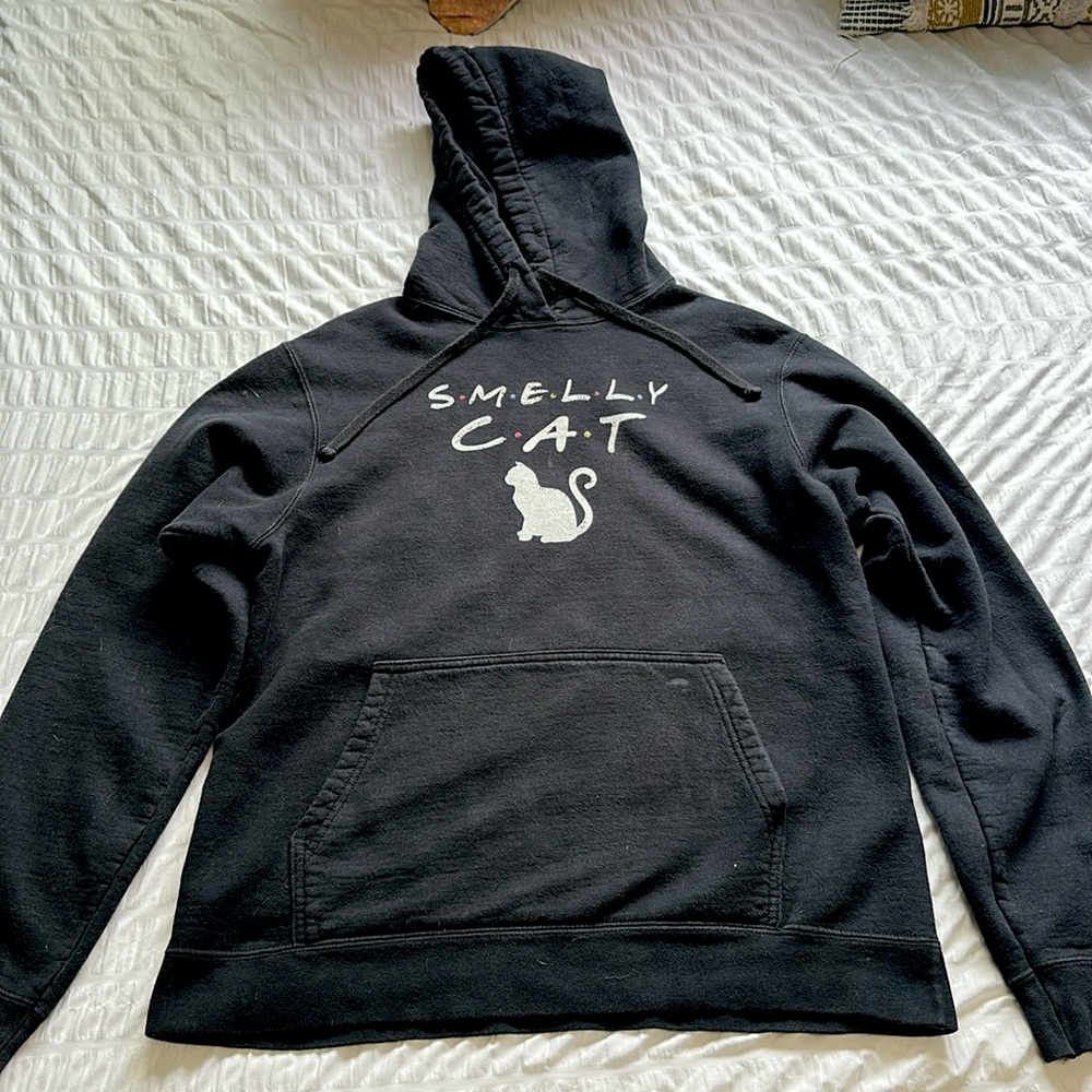 Custom made Medium Size Unisex “FRIENDS” Smelly Cat Hoodie